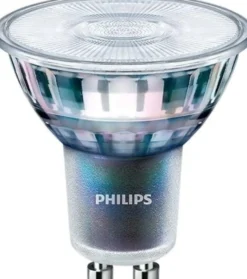 Nordtronic Surf Install påbygningsspot, GU10 (230V), rund, børstet alu, inkl. Philips, 3000K, 265lm, CRI><noscript><img width=