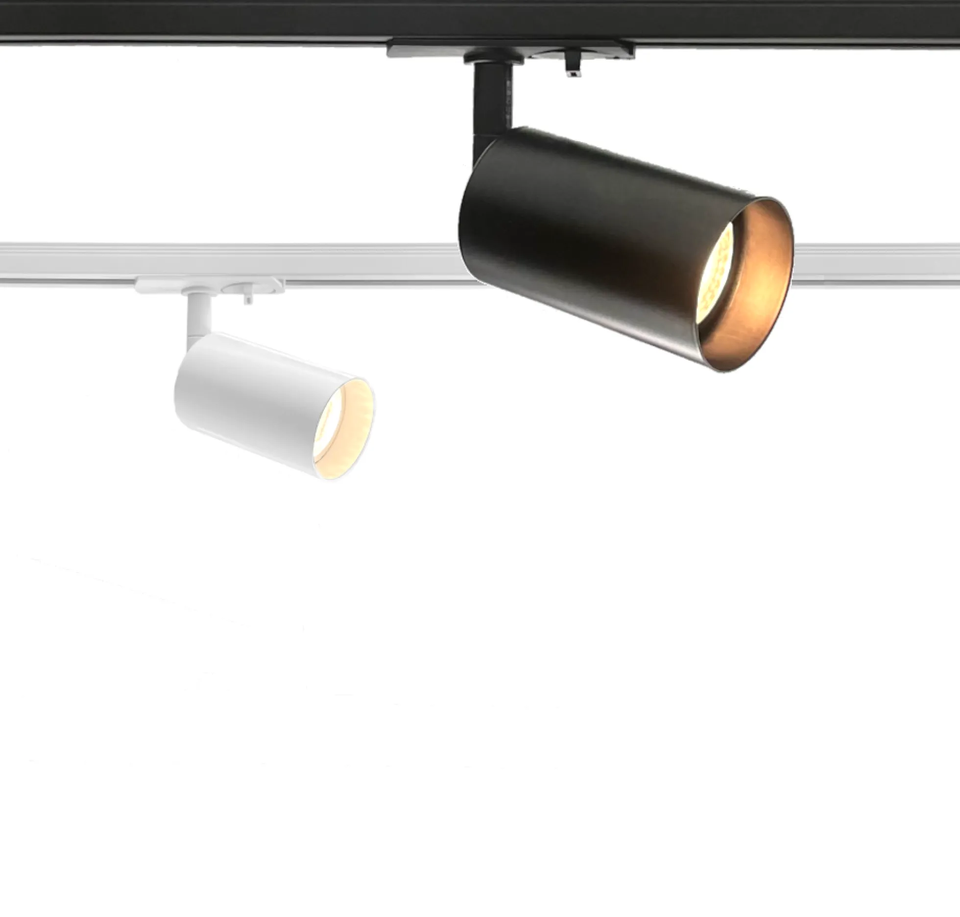 Nordtronic Track light 1-faset skinnespot, GU10