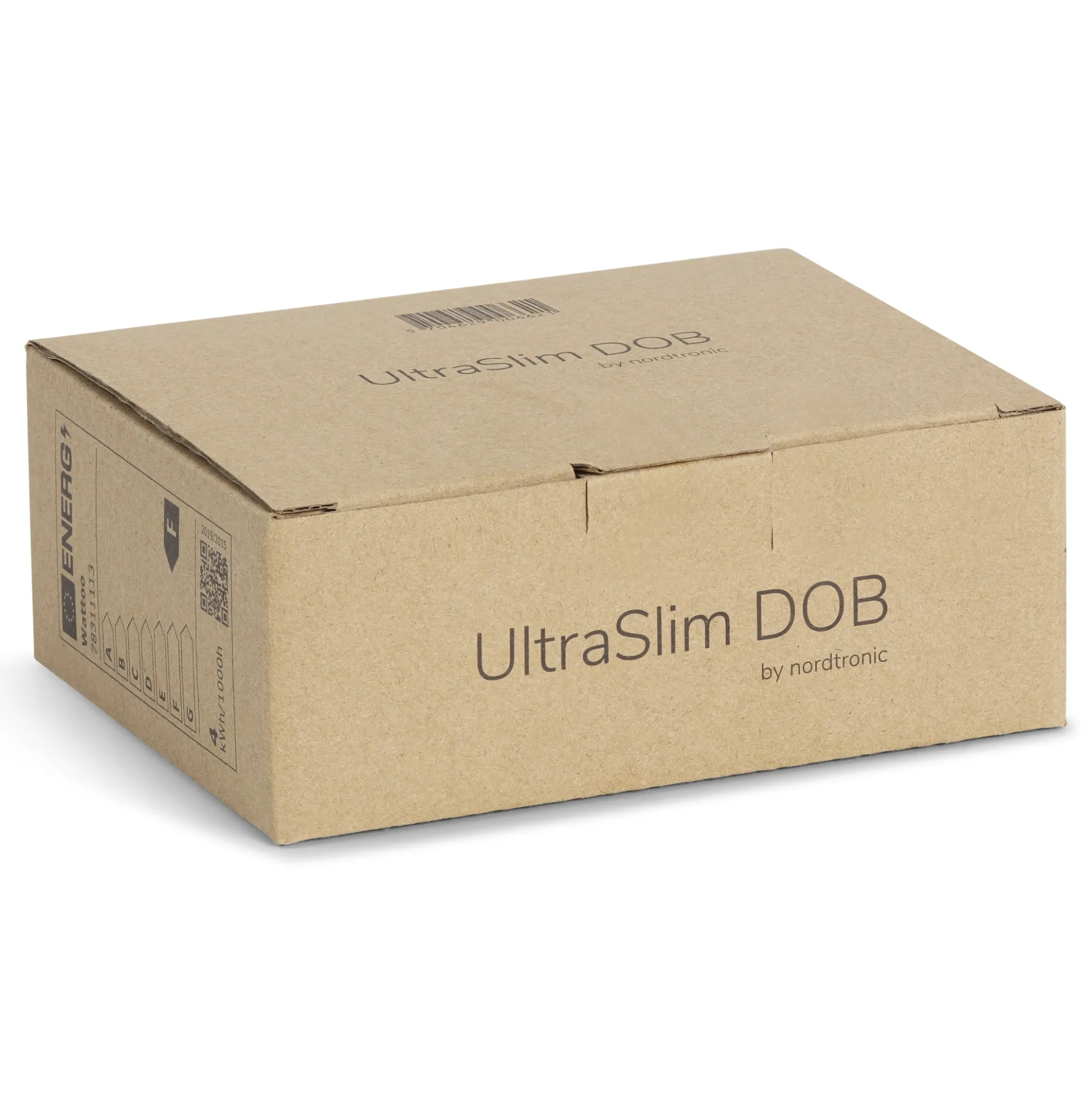 Nordtronic UltraSlim DOB indbygningsspot, komplet inkl. driver og lyskilde, 3,7W, 3000K, 370lm, hvid (mat)