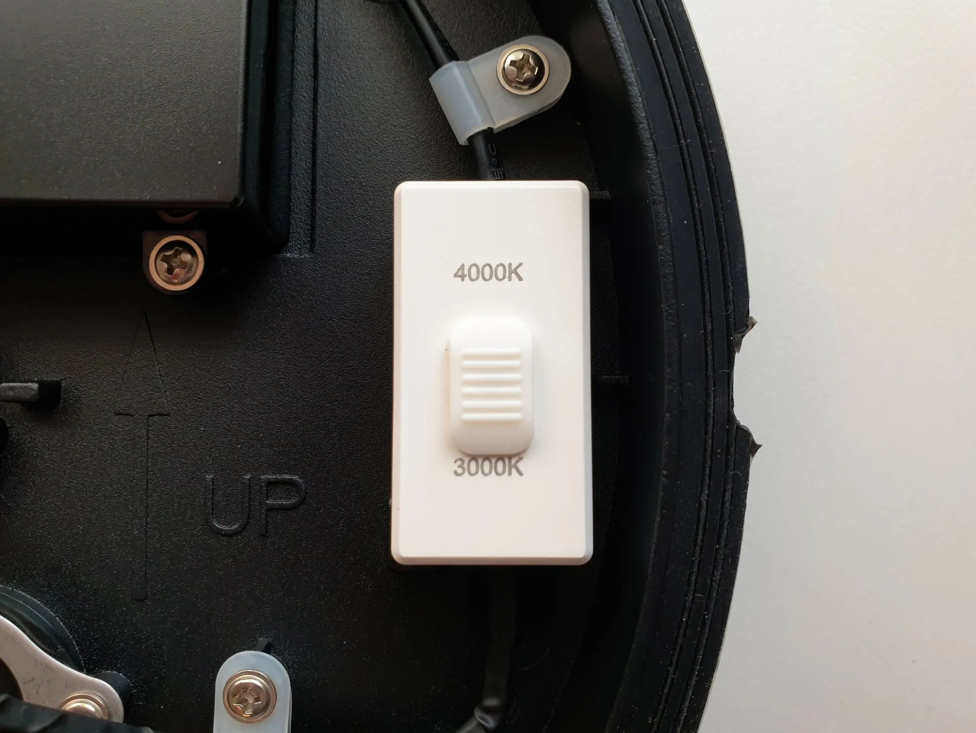 Nordtronic Zoe, udendørs LED væglampe / loftlampe, dæmpbar, sort