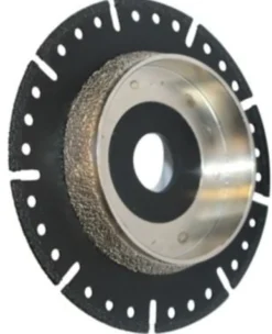 Norton klinge 125x22.23 mm, til rørskæring & afgratning af PVC/PE-rør i en arbejdsgang