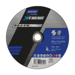 Norton NOR-X-Treme life Skæreskive, 230x1,9x22,23mm, A36V-T41
