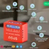 Nous B5Z ZigBee Mini Switch Module, 1 kanal med energimåling
