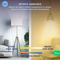 NOUS P8 GU10 Smart Pære, 420lm, 4,5W, Matter - 2 pak