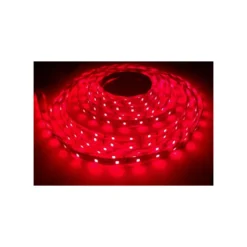 Nær infrarød 730nm LED strip, 4,8W/m, 24V, 5m, IP20, 60 LED pr. meter (restsalg)