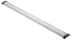 OFFICE Aluminum gulvkabelbakke, 1104 x 92 mm, sølv