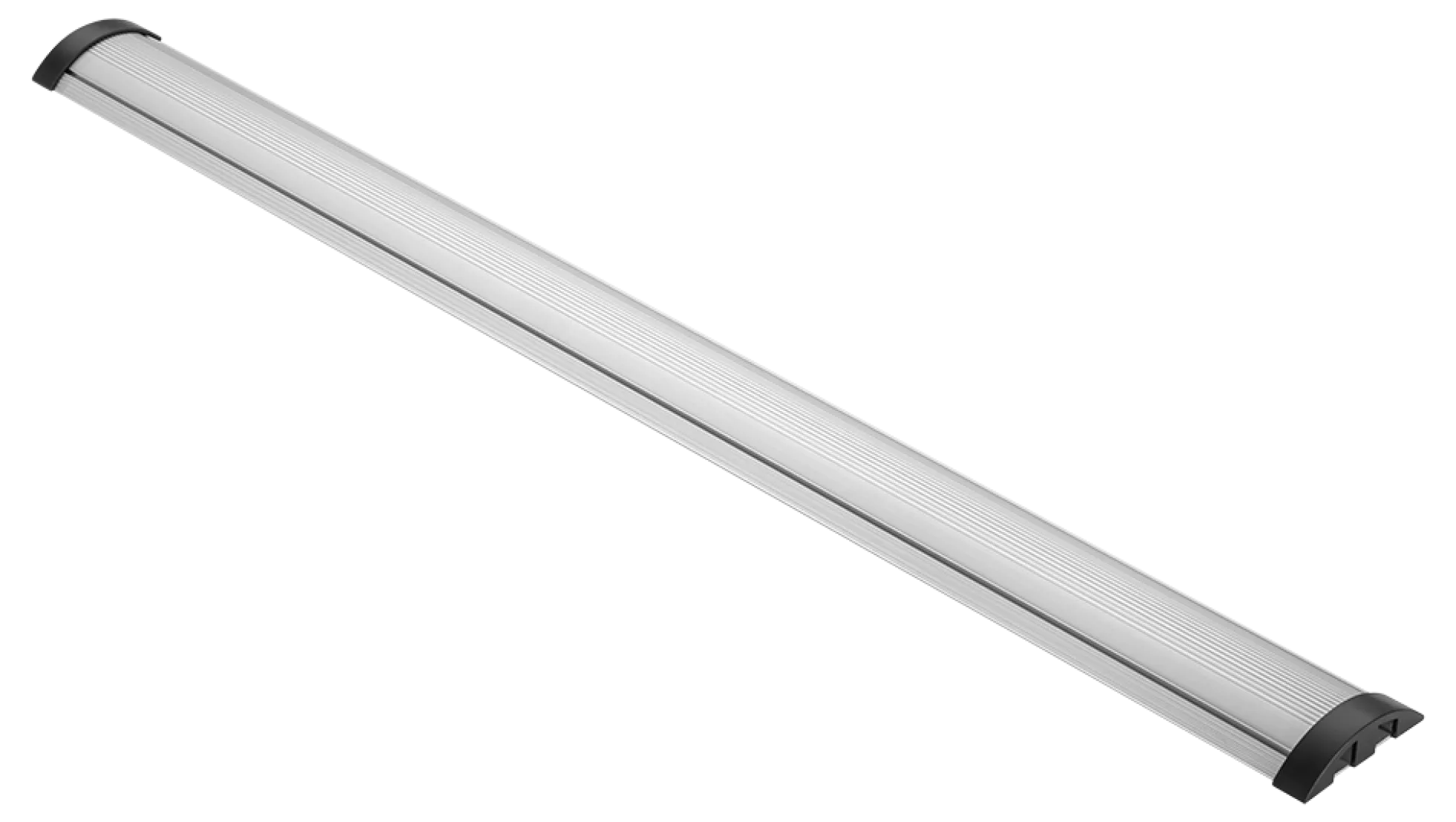 OFFICE Aluminum gulvkabelbakke, 1104 x 92 mm, sølv