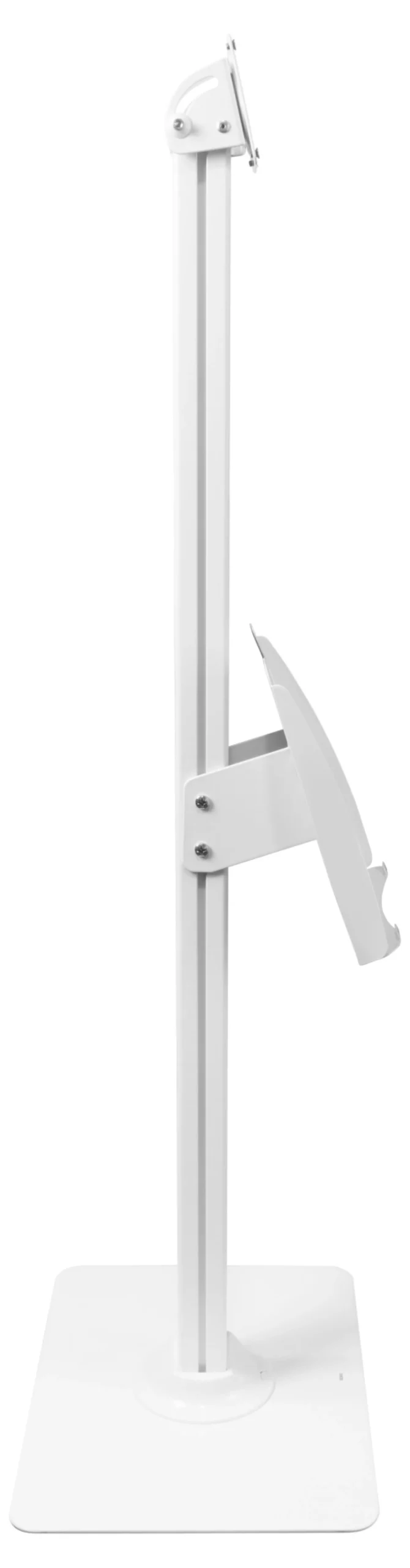 OFFICE gulvstander med brochureholder til tablets, hvid