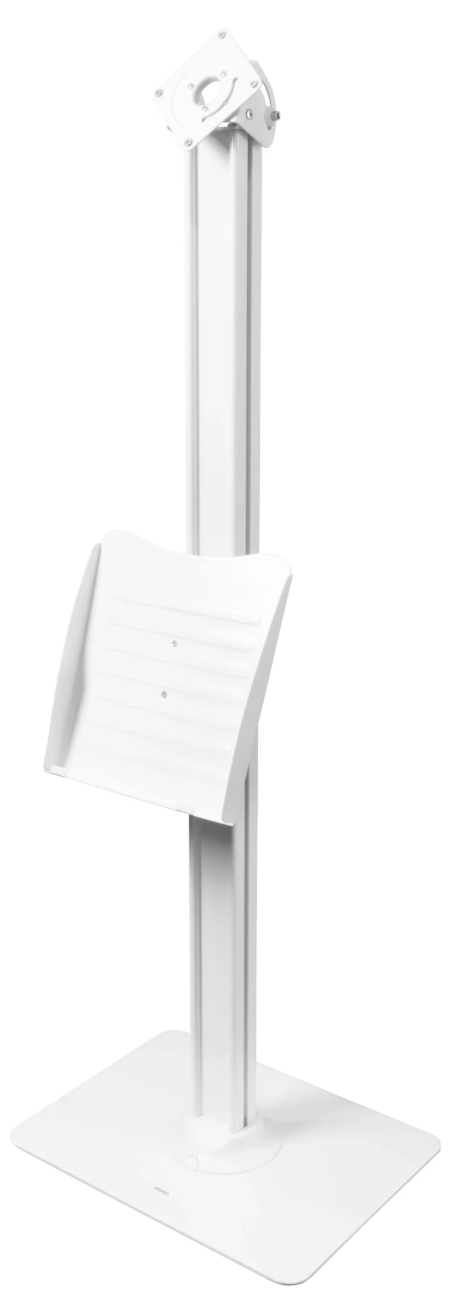 OFFICE gulvstander med brochureholder til tablets, hvid