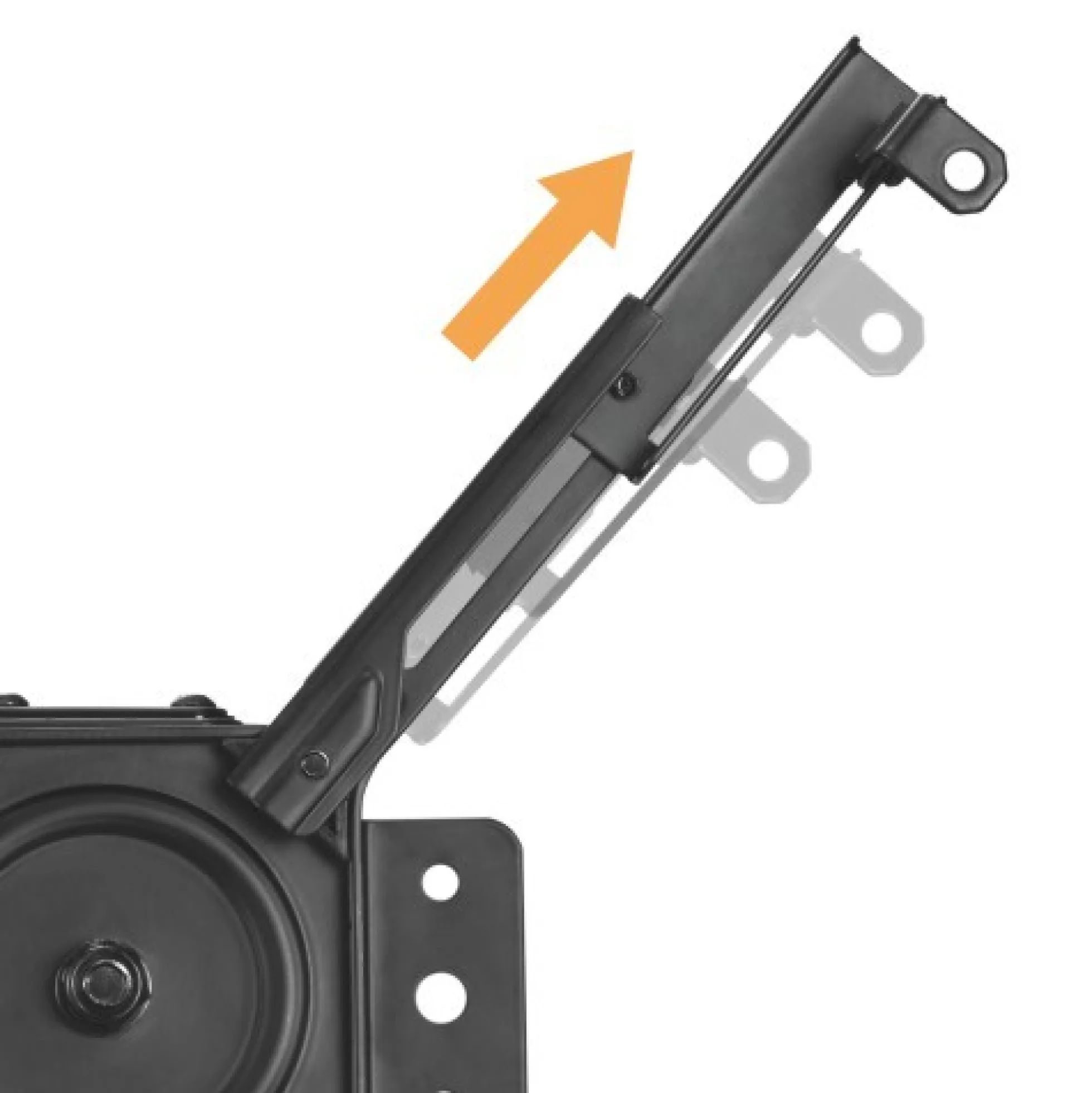 OFFICE Projector mount, flat/inclined, tilt swivel, 45 kg