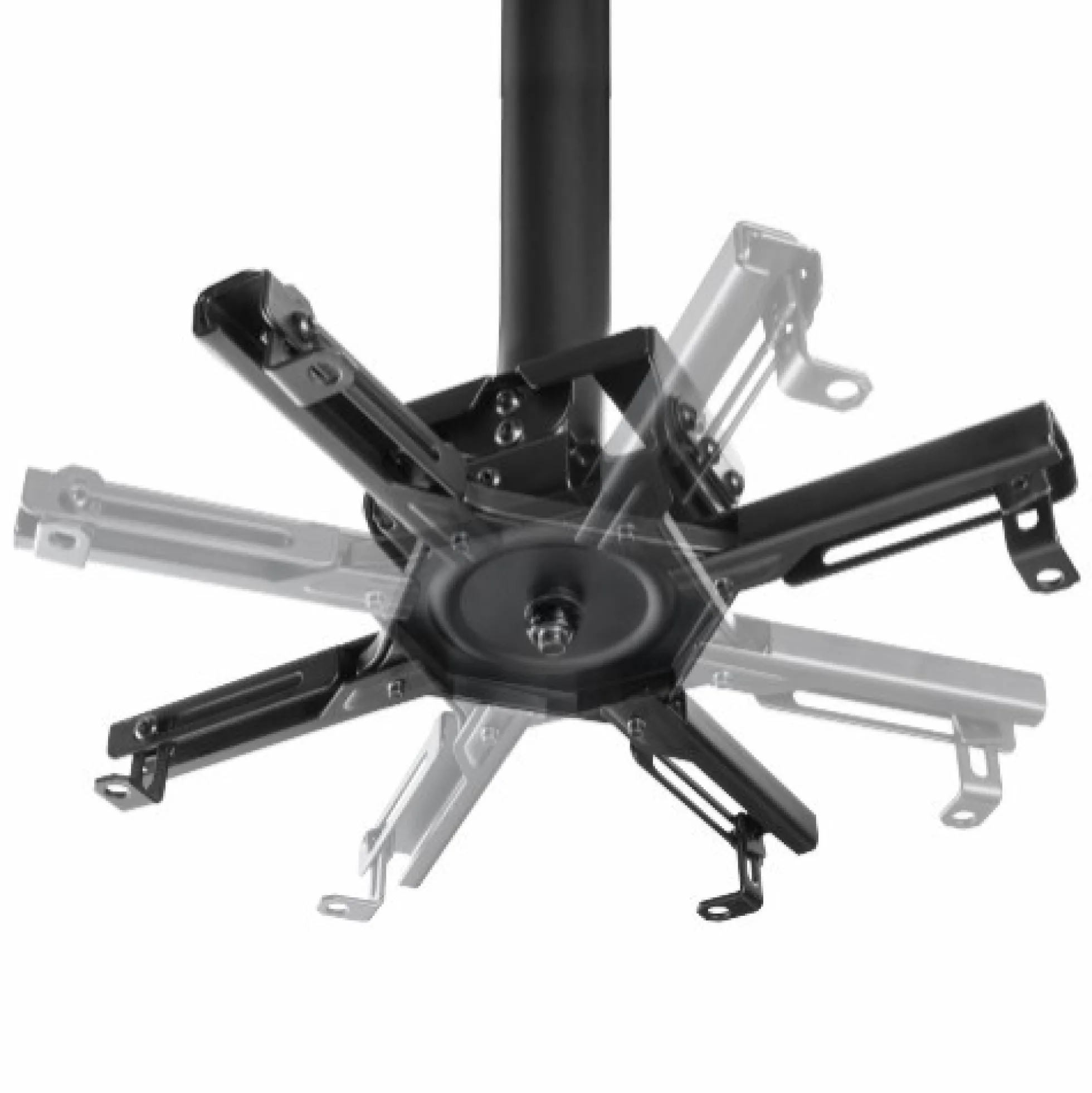 OFFICE Projector mount, flat/inclined, tilt swivel, 45 kg