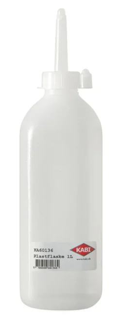 Oliekande plast, 1 liter, uden messingspids