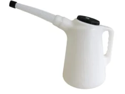 Oliemål med flextud og skruelåg, 5 liter, klar - KABI