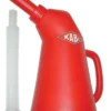 Oliemål, rød, 5 liter, m/flextud - KABI