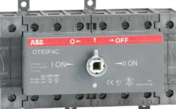 Omskifter, 63A, 1-0-2, 4 polet, OT63F4C