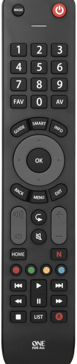 One For All URC7115 Evolve TV universalfjernbetjening
