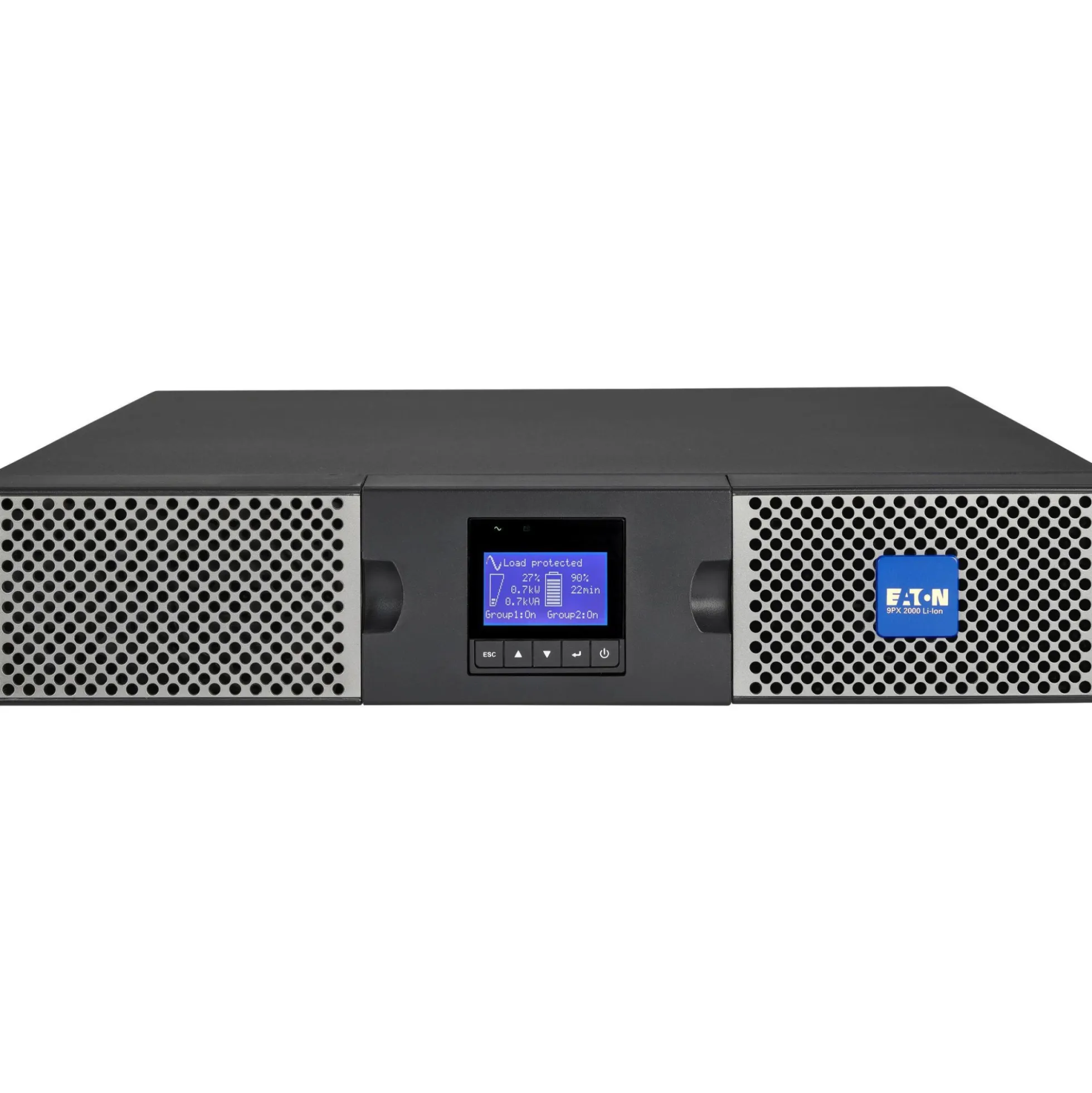 Online UPS 9PX, 2200 VA, Lithium, Rack/Tower - Eaton