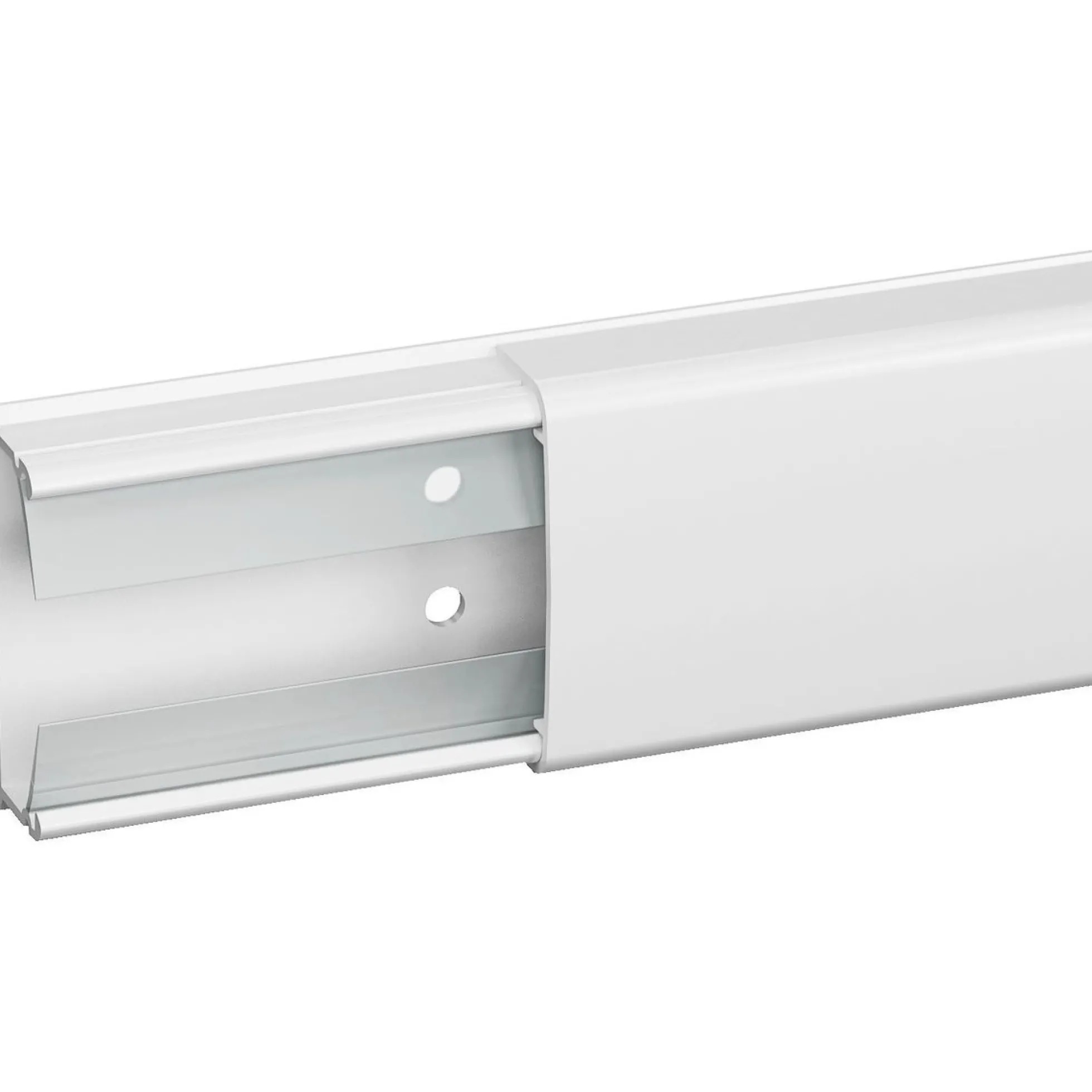OptiLine Minikanal, 18x45 mm, 1 rum, PVC, polarhvid RAL9003
