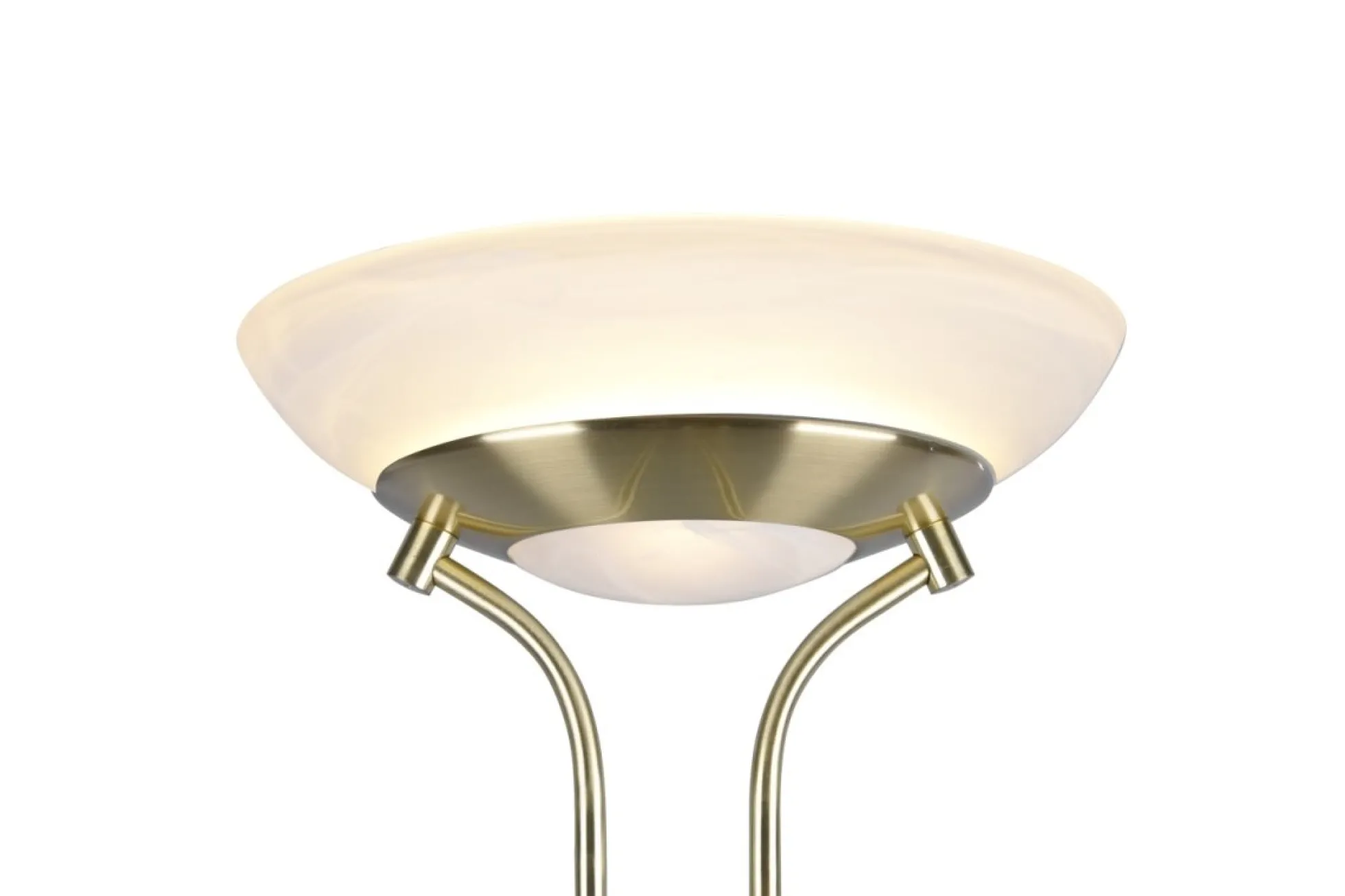 Orson LED gulvlampe, messing