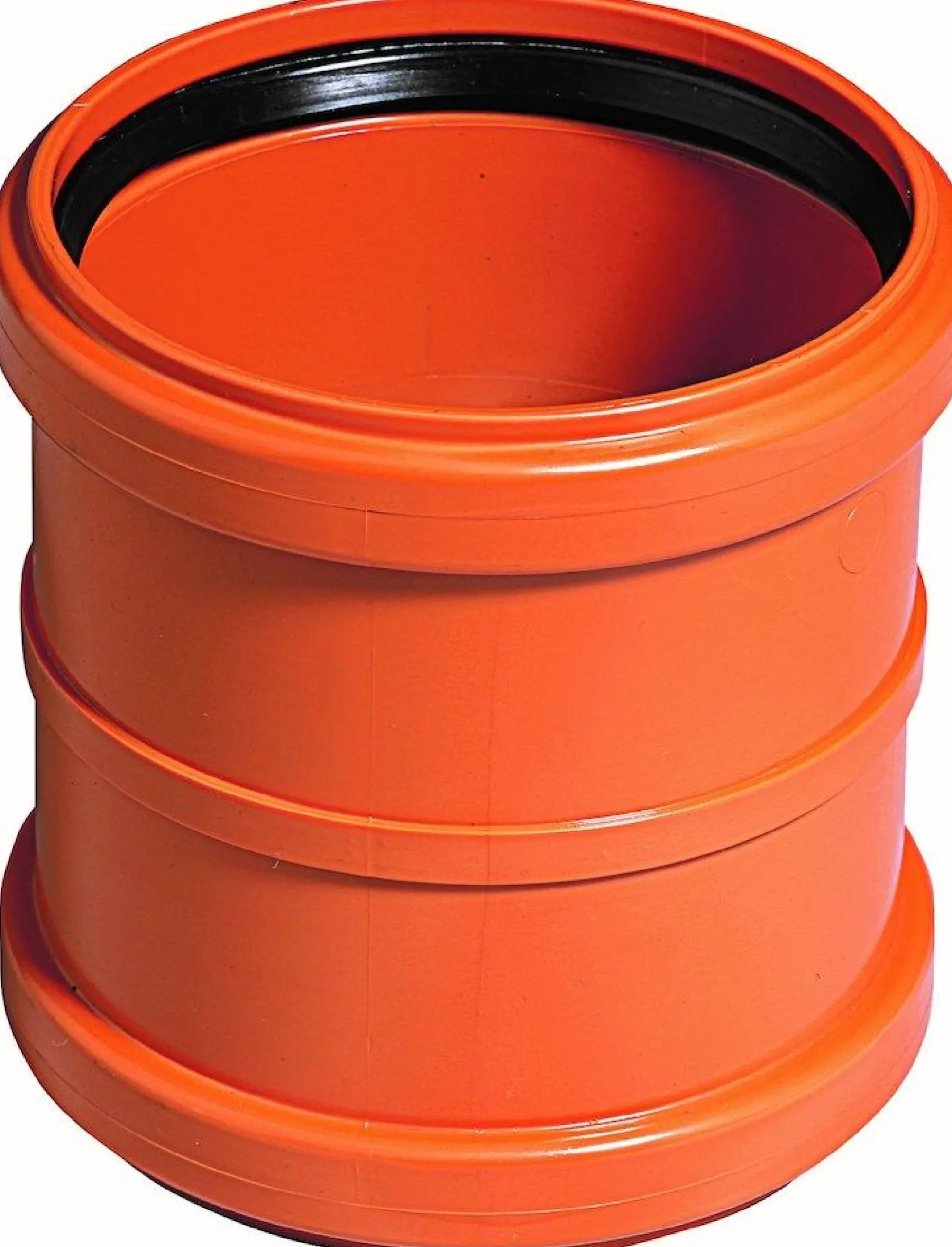 Ostendorf PVC Dobbeltmuffe, Ø110 mm, SN4