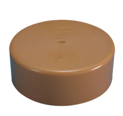Ostendorf – Slutmuffe PVC til limning - Ø160 mm