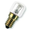 Ovn lampe 15W, 230V, E14, klar