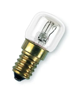 Ovn lampe 15W, 230V, E14, klar