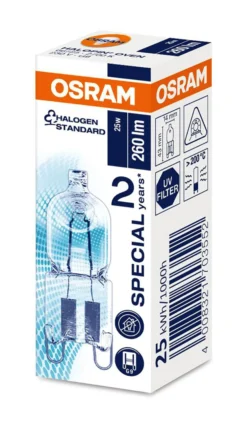 Ovnlampe, 25W, 230V, G9 - Osram