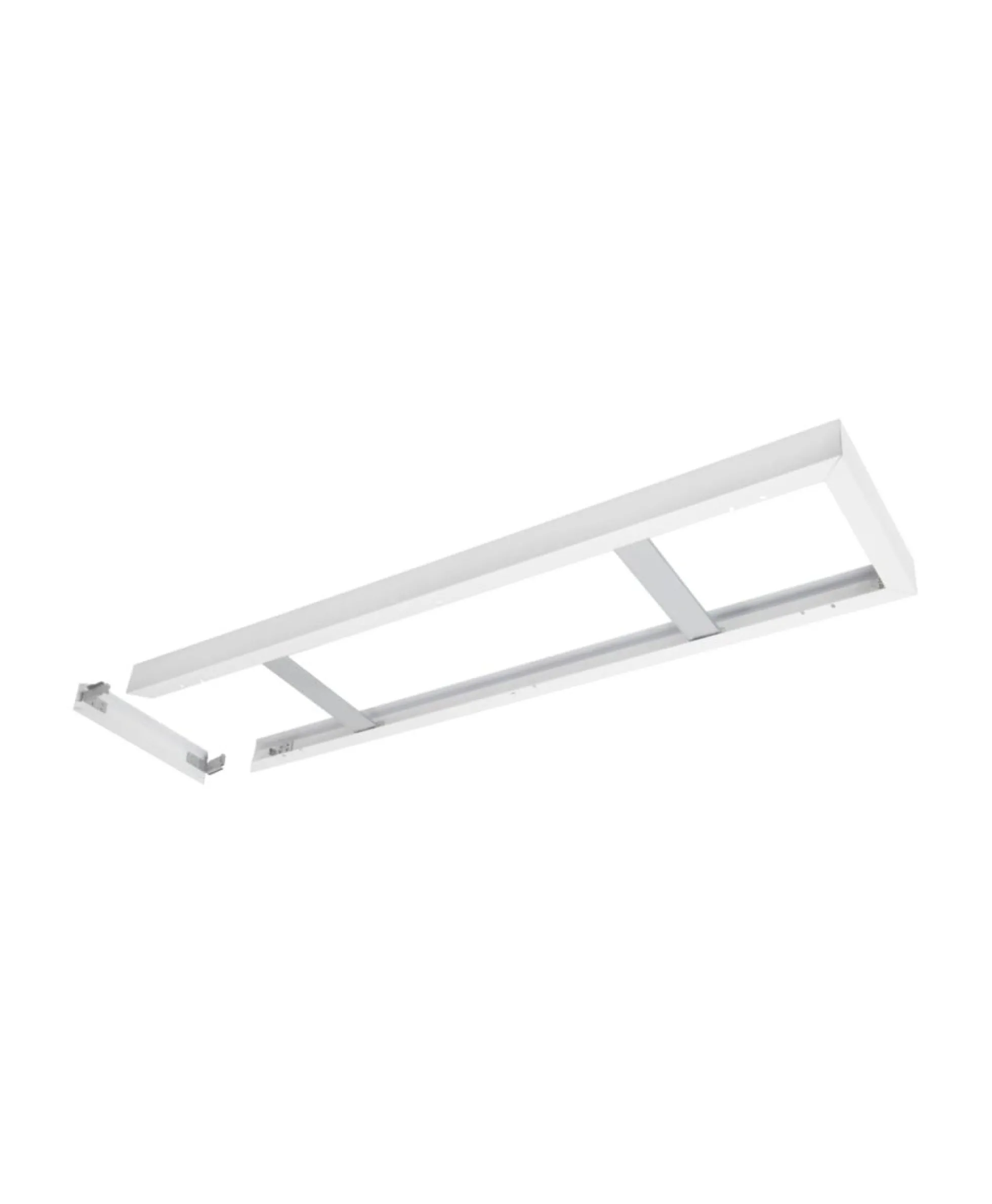 Panel 1200 påbygningsramme med magnet, 1200 x 300 x 56 mm
