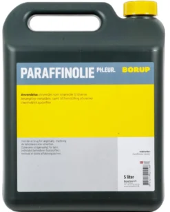 Paraffinolie klar, 5 liter - Borup
