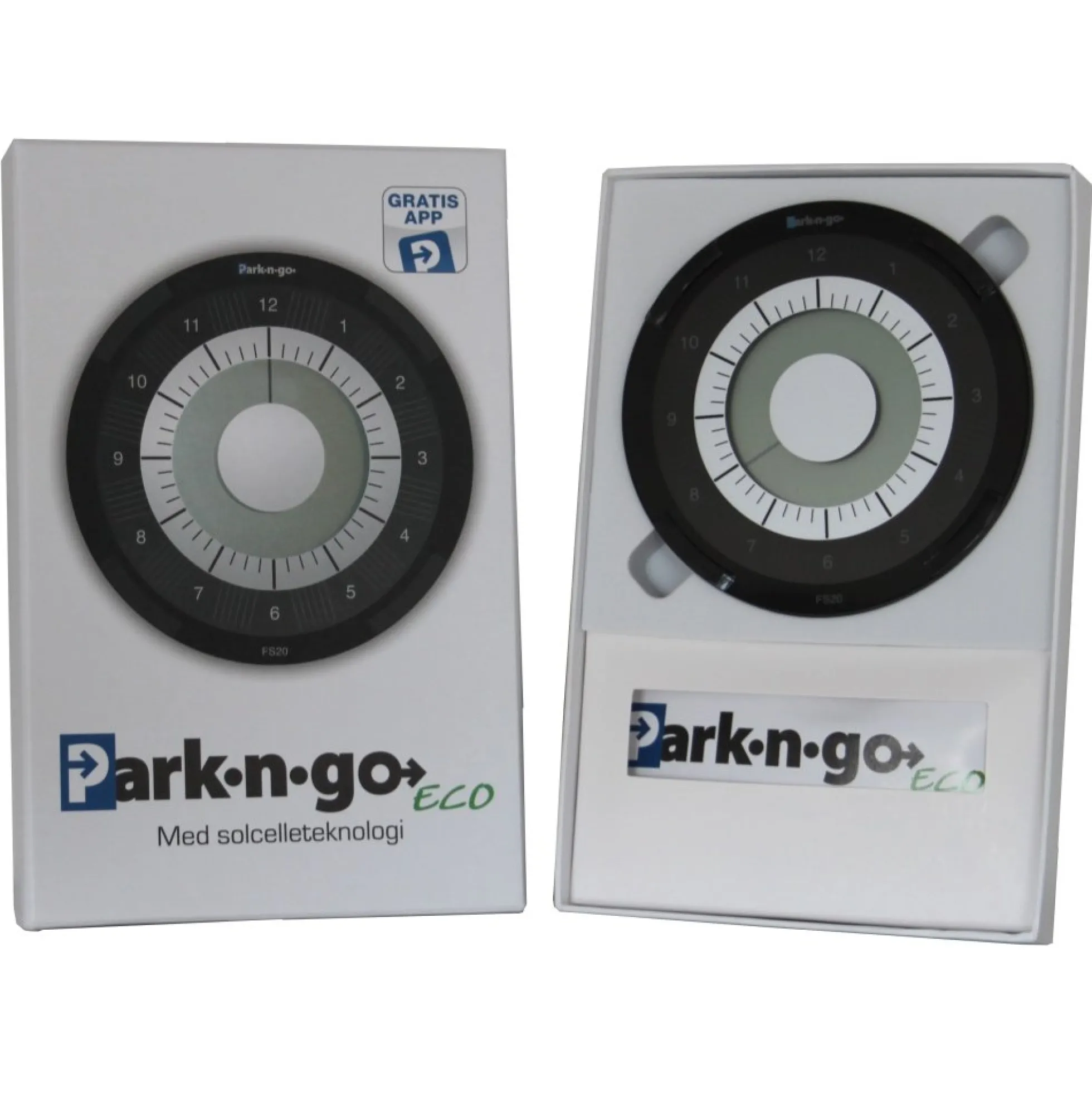 PARK N GO ECO – Automatisk p-skive med solceller