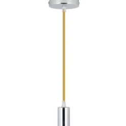 Pendelophæng, E27, krom, maks. 60W, Ø3,6cm, uden lyskilde