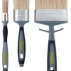 Penselsæt udendørs, 18 mm rundpensel, 45 mm ovalpensel, 100 mm facadepensel, softgrip - Probuilder