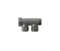 Pettinaroli Fordelerrør – 3/4" x 15 mm, 2-Grens, CC35, Messing med TEA Belægning og Koblinger