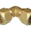 PEX vinkel, 90°, 15 mm, PN 10