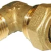 PEX vinkel, nippel, 90⁰, 3/4" x 20 mm, PN 10