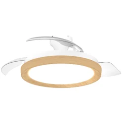 Philips Bliss Loftventilator med LED-lys, Ø106 cm, dæmpbar med justerbar farvetemperatur, fjernbetjening