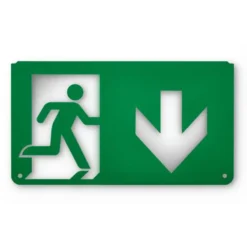 Philips Exit skilt piktogram pil ned, EM159Z