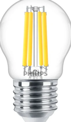 Philips LED-lustre ND 7-60W E27 827 P48 FR, 7W, 470lm, Dæmpbar