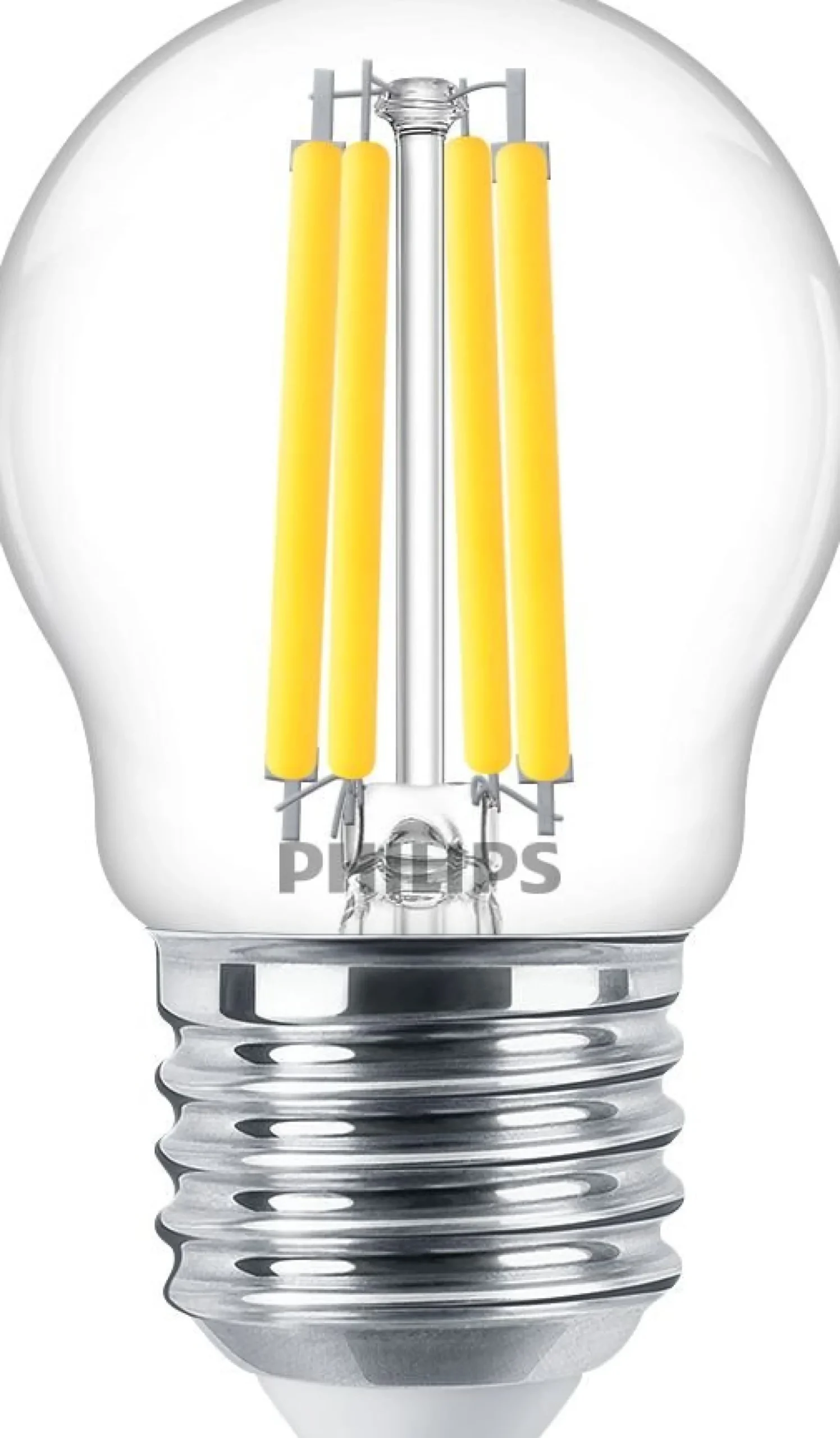 Philips LED-lustre ND 7-60W E27 827 P48 FR, 7W, 470lm, Dæmpbar