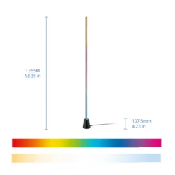Philips Smart Lighting Floor Gulvlampe, RGBIC, Matter (WiFi) - 1,4 meter