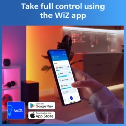 Philips Smart Lighting Remote, fjernbetjening til smart belysning, inkl. batterier, Matter (WiFi)