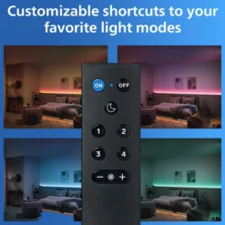 Philips Smart Lighting Remote, fjernbetjening til smart belysning, inkl. batterier, Matter (WiFi)