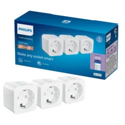 Philips Smart Lighting Smart Plug, Matter (WiFi) - 3-pak