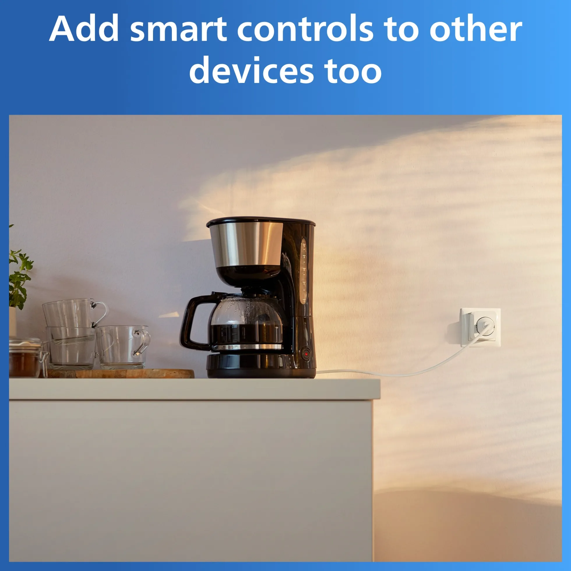 Philips Smart Lighting Smart Plug, Matter (WiFi) - 3-pak