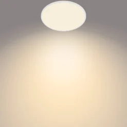 Philips Super Slim plafond/loftlampe, SceneSwitch, 15W, 1300lm, 2700K, IP20, hvid