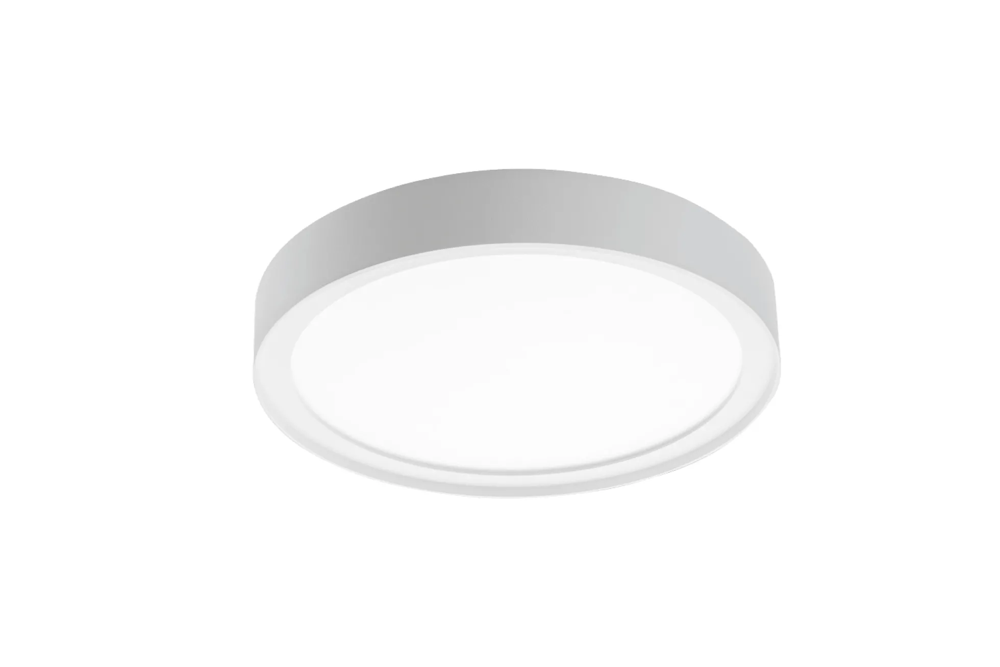 Plafond Disc 290, LED 17W, 2700-4000K, hvid/sort, DALI - SG Armaturen