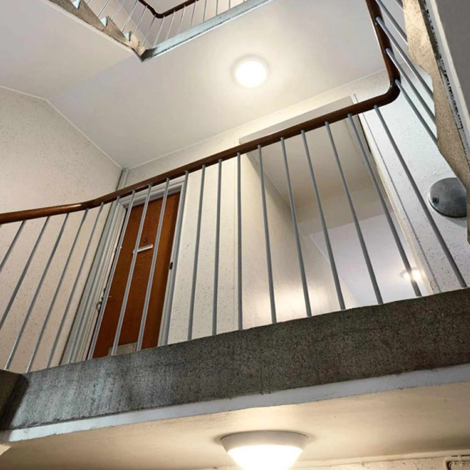 Plafond Enøk LED 10W 3000K hvid sensor+wireless