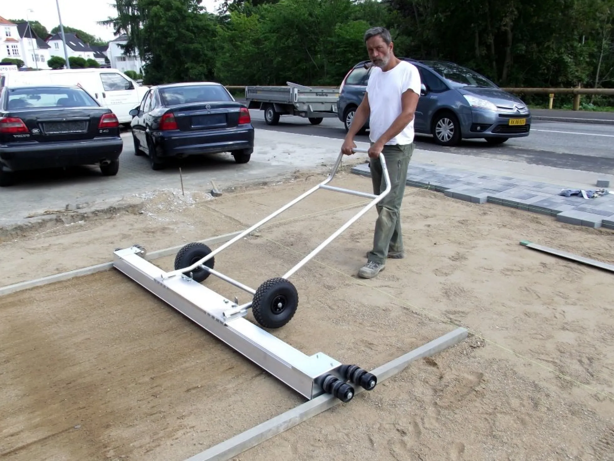 Planervogn uden skinne, 1,5 - 4,0 meter, 810 mm sporvidde - Baron
