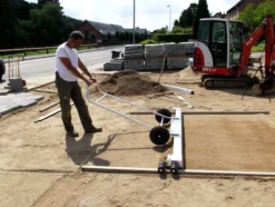 Planervogn uden skinne, 1,5 - 4,0 meter, 810 mm sporvidde - Baron